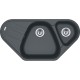 Кухонна мийка FRANKE ANTEA AZG 661-E (114.0499.221) Фрагранит-графіт