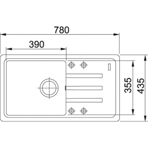 Кухонная Мойка FRANKE MALTA BSG 611-78 (114.0375.035) Фрагранит-сахара