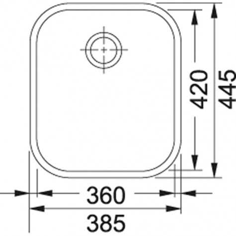 Кухонная Мойка FRANKE ZODIACO ZOX 110-36 (122.0021.441) Нерж.сталь-полированная