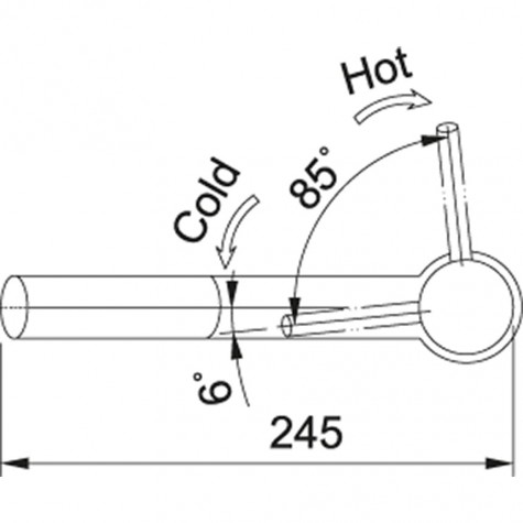 Кухонный смеситель FRANKE ORBIT PULL OUT (115.0569.461) Нерж.сталь 